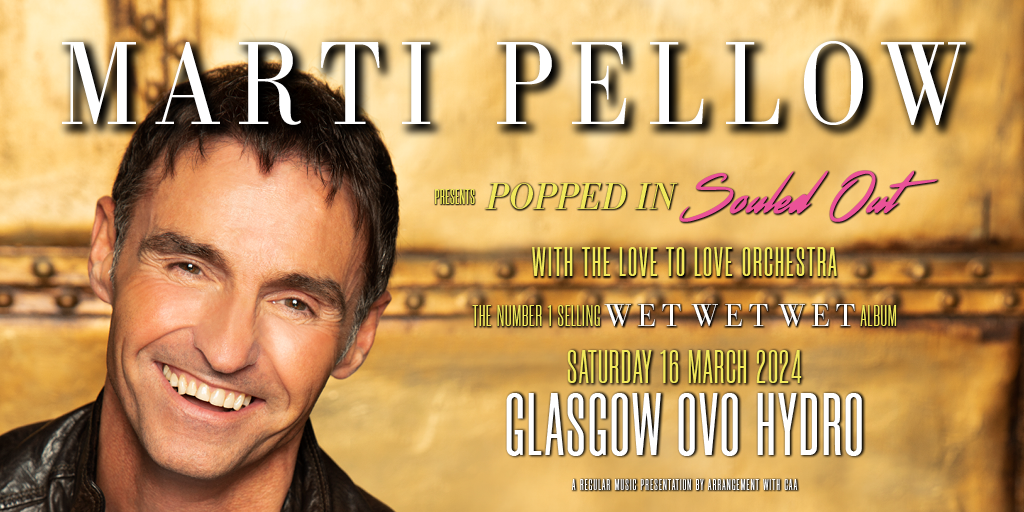 Marti Pellow - Popped In Souled Out with the Love to Orchestra - OVO Hydro - 16 March 2024 | MyTicket.co.uk