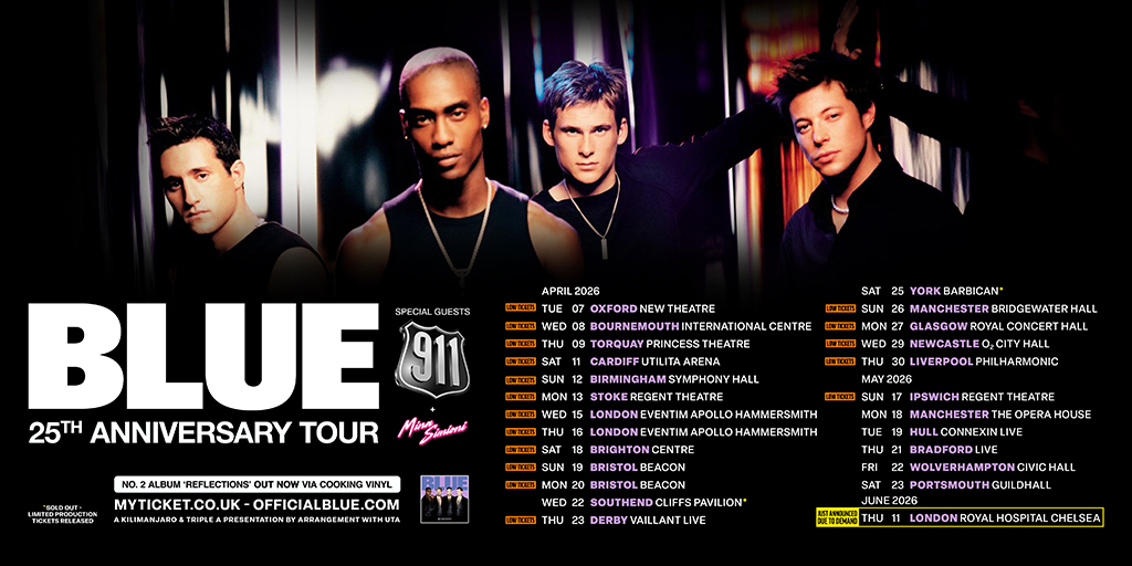 Blue – 25th Anniversary Tour