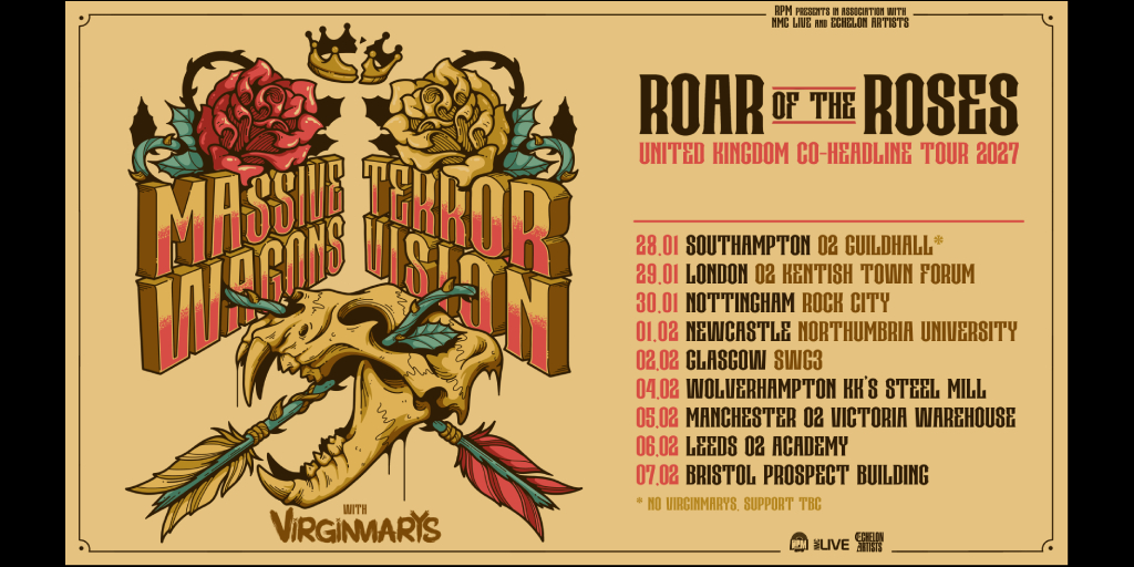 Terrorvision & Massive Wagons – The Roar Of The Roses Tour