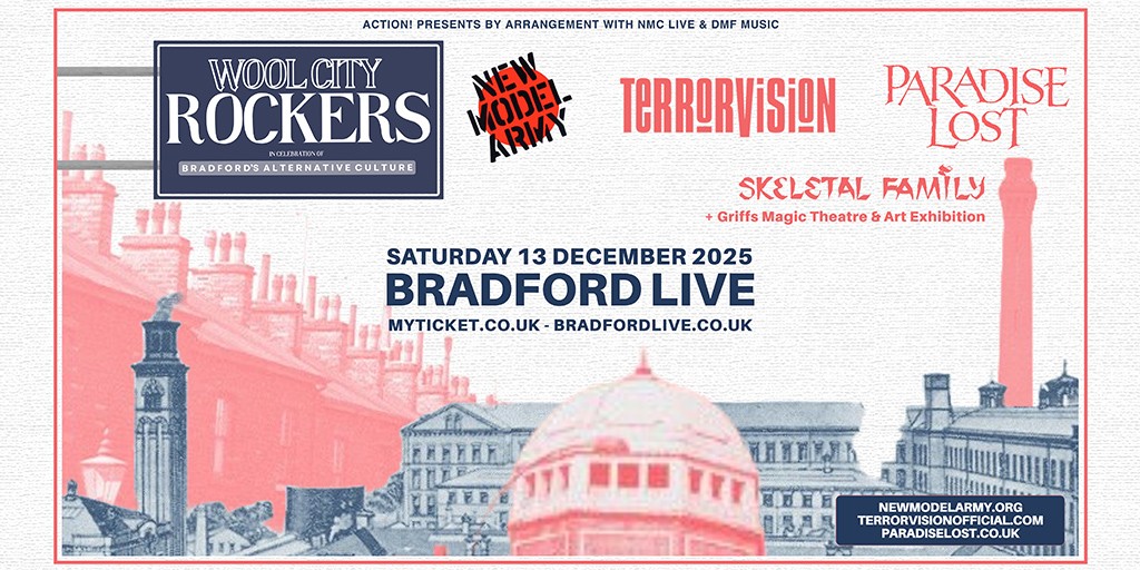 Wool City Rockers ft. New Model Army +Terrorvision +Paradise Lost