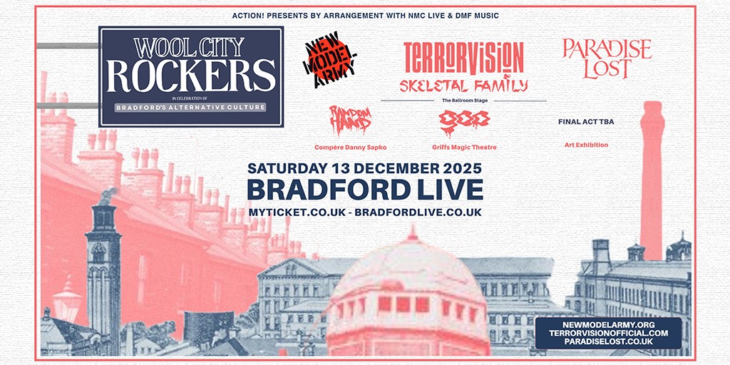 Wool City Rockers ft. New Model Army +Terrorvision +Paradise Lost