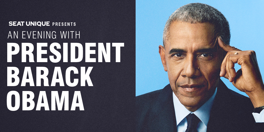 Seat Unique Presents An Evening with President Barack Obama