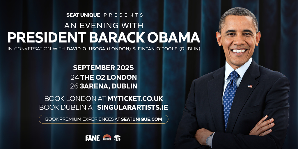 Seat Unique Presents An Evening with President Barack Obama