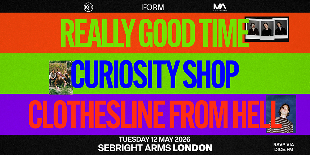 Really Good Time + Curiosity Shop + Clothesline from Hell Showcase