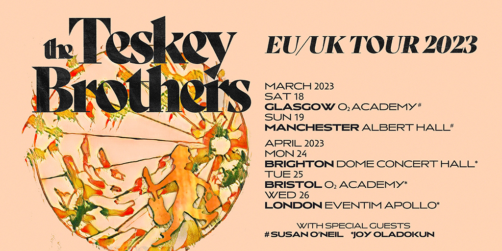 teskey brothers tour uk