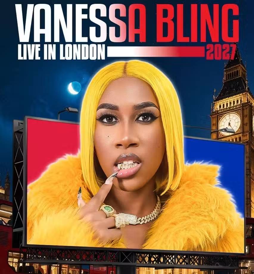 Vanessa Bling Live in London
