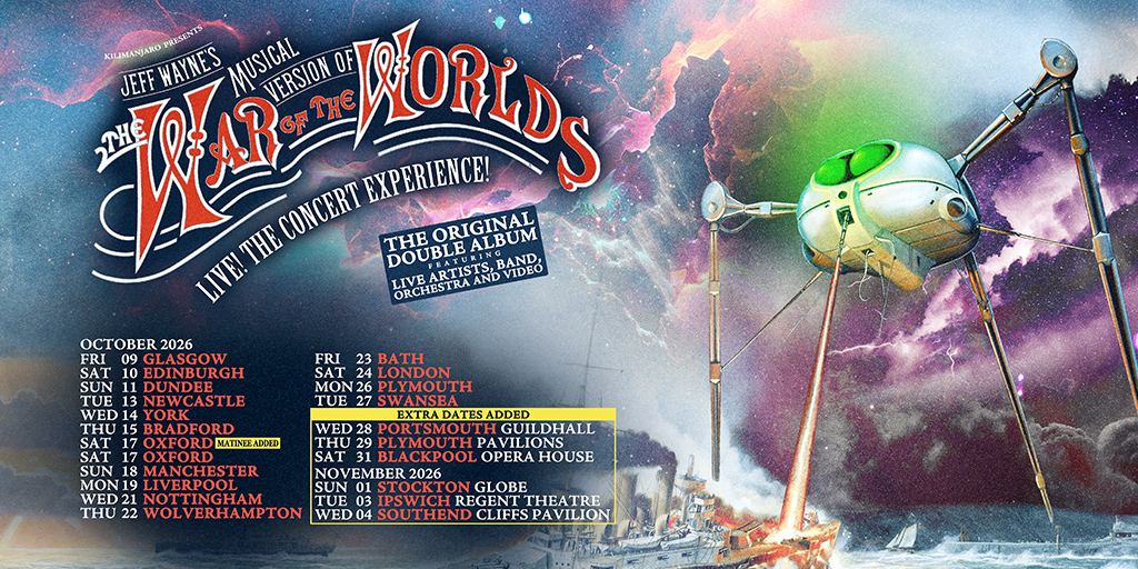 Jeff Wayne’s Musical Version of The War of The Worlds LIVE! THE CONCERT EXPERIENCE