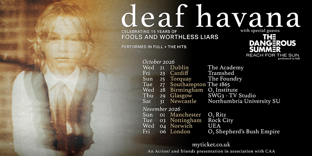 Deaf Havana – Fools & Worthless Liars + More