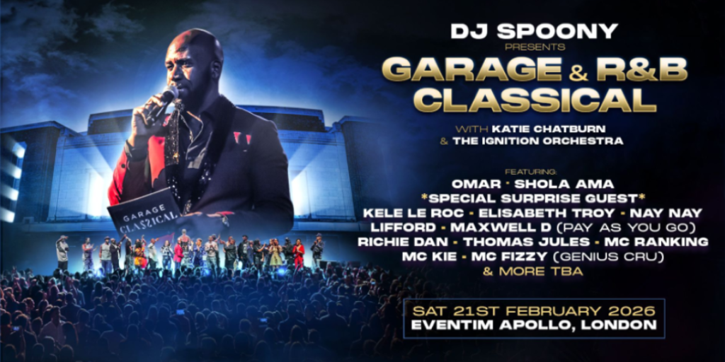 DJ Spoony’s Garage and R&B Classical