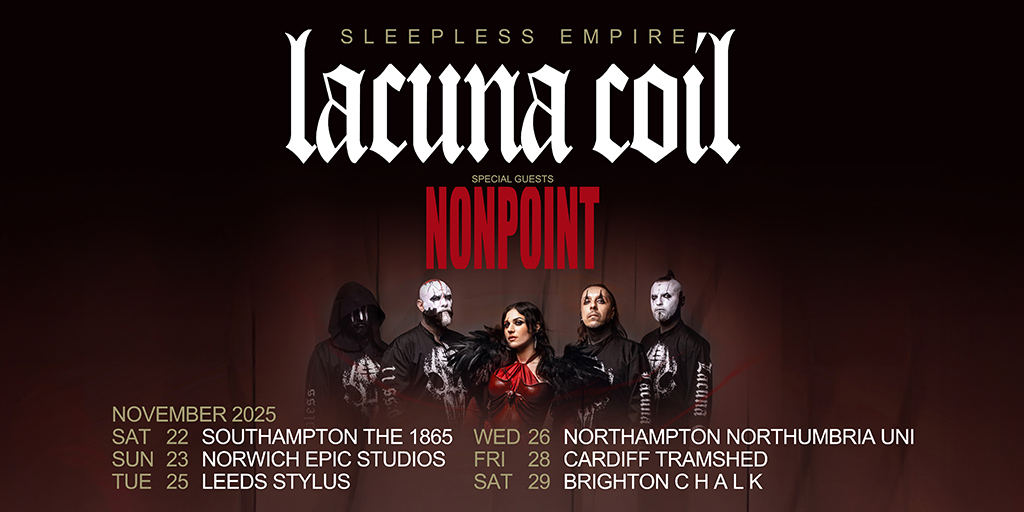 Lacuna Coil – Sleepless Empire Tour