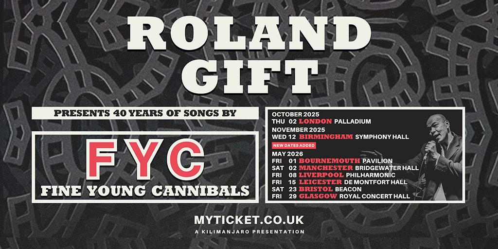 Roland Gift Presents 40 Years of Songs by Fine Young Cannibals