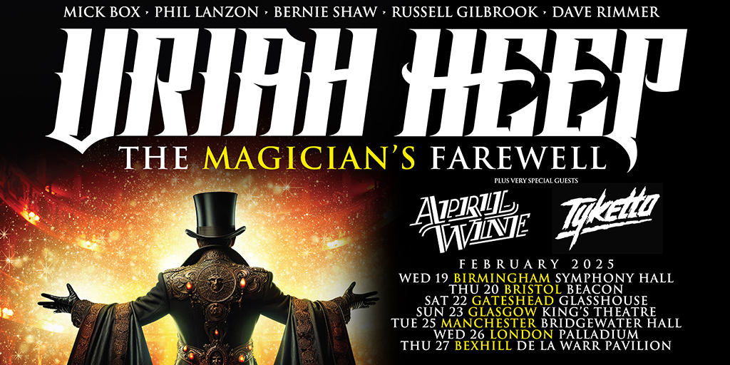 VIP | Uriah Heep – The Magician’s Farewell - The Glasshouse ...