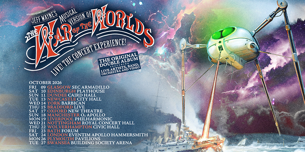 Jeff Wayne’s Musical Version of The War of The Worlds LIVE! THE CONCERT EXPERIENCE